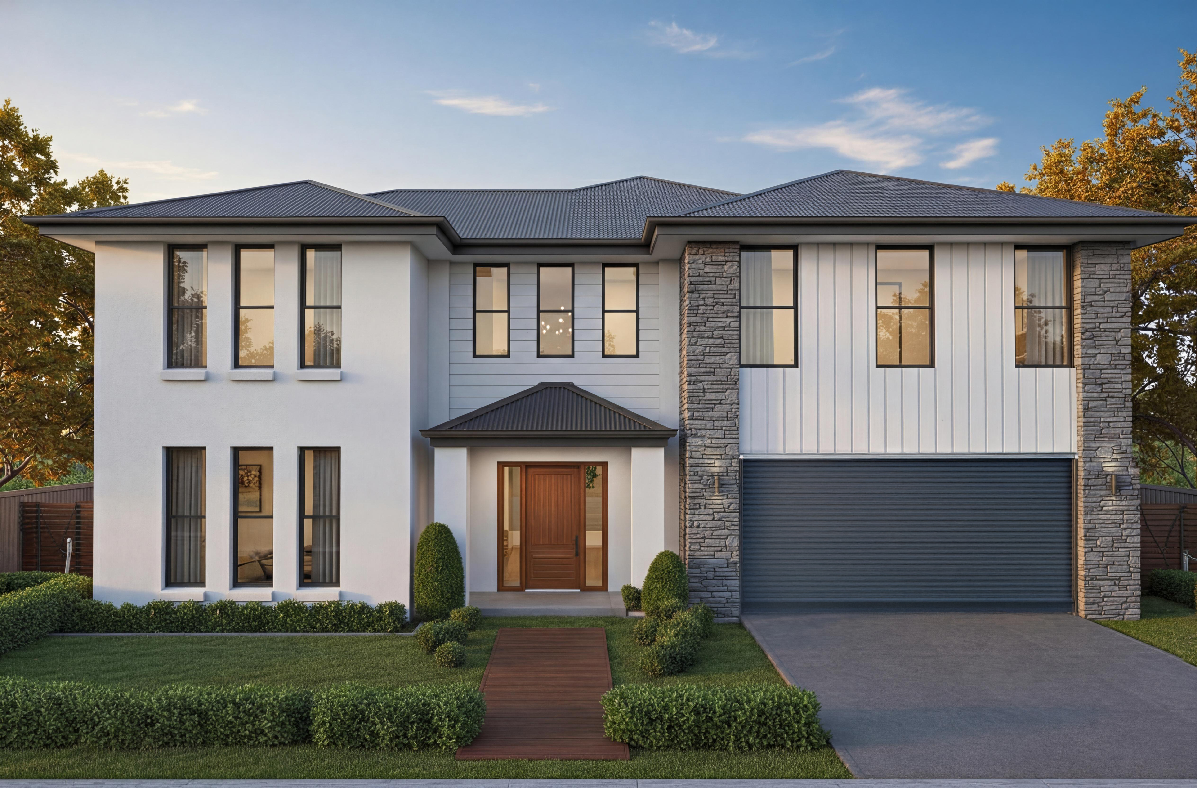 FC8107 — 5 bedroom home elevation by Dixon Homes