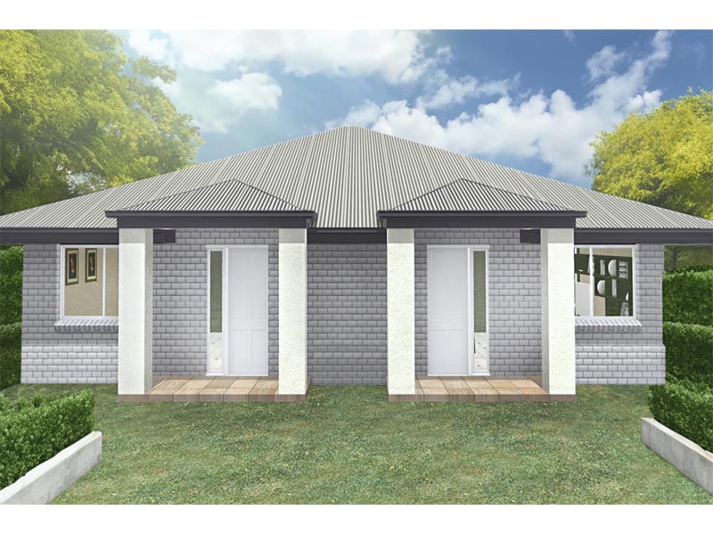 DR4706 — 3 bedroom home elevation by Dixon Homes