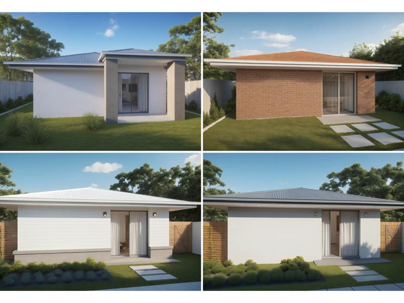 GR2229 — 1 bedroom home elevation by Dixon Homes